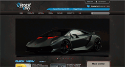 Desktop Screenshot of diecastenvy.com